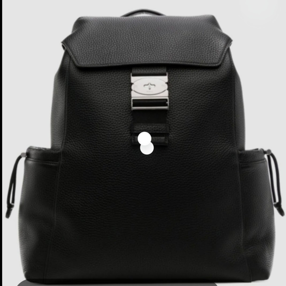 NWT Mulberry - Utility Postman's Buckle Full- Grain Leather Backpack